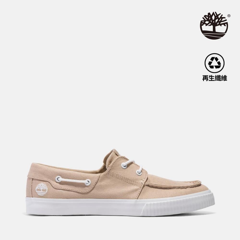Timberland 男款淺米色天絲™低筒休閒鞋|A67NHER1