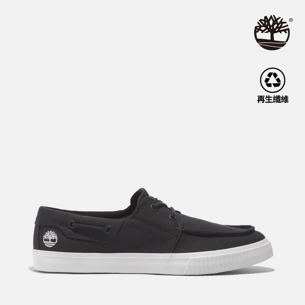 Timberland 男款黑色天絲™低筒休閒鞋|A67P5EK7