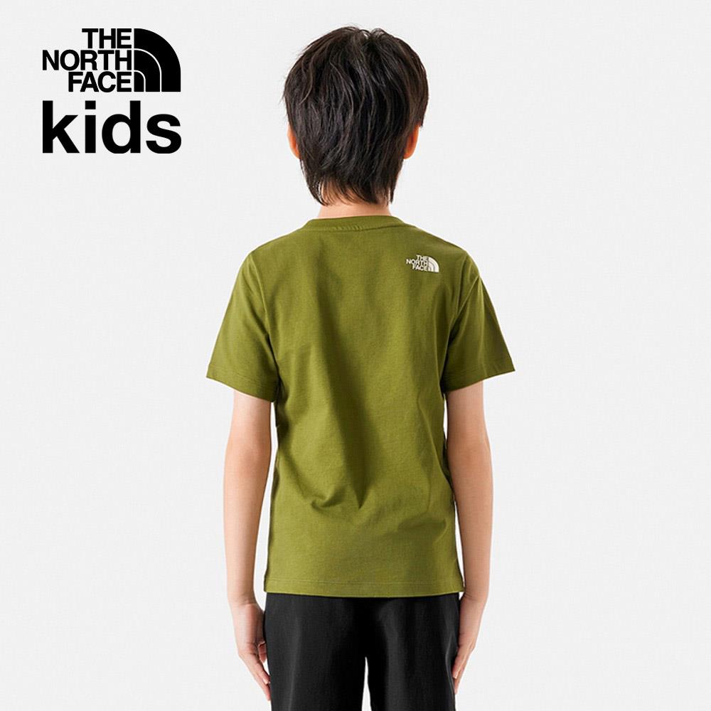 The north face hot sale logo t shirt