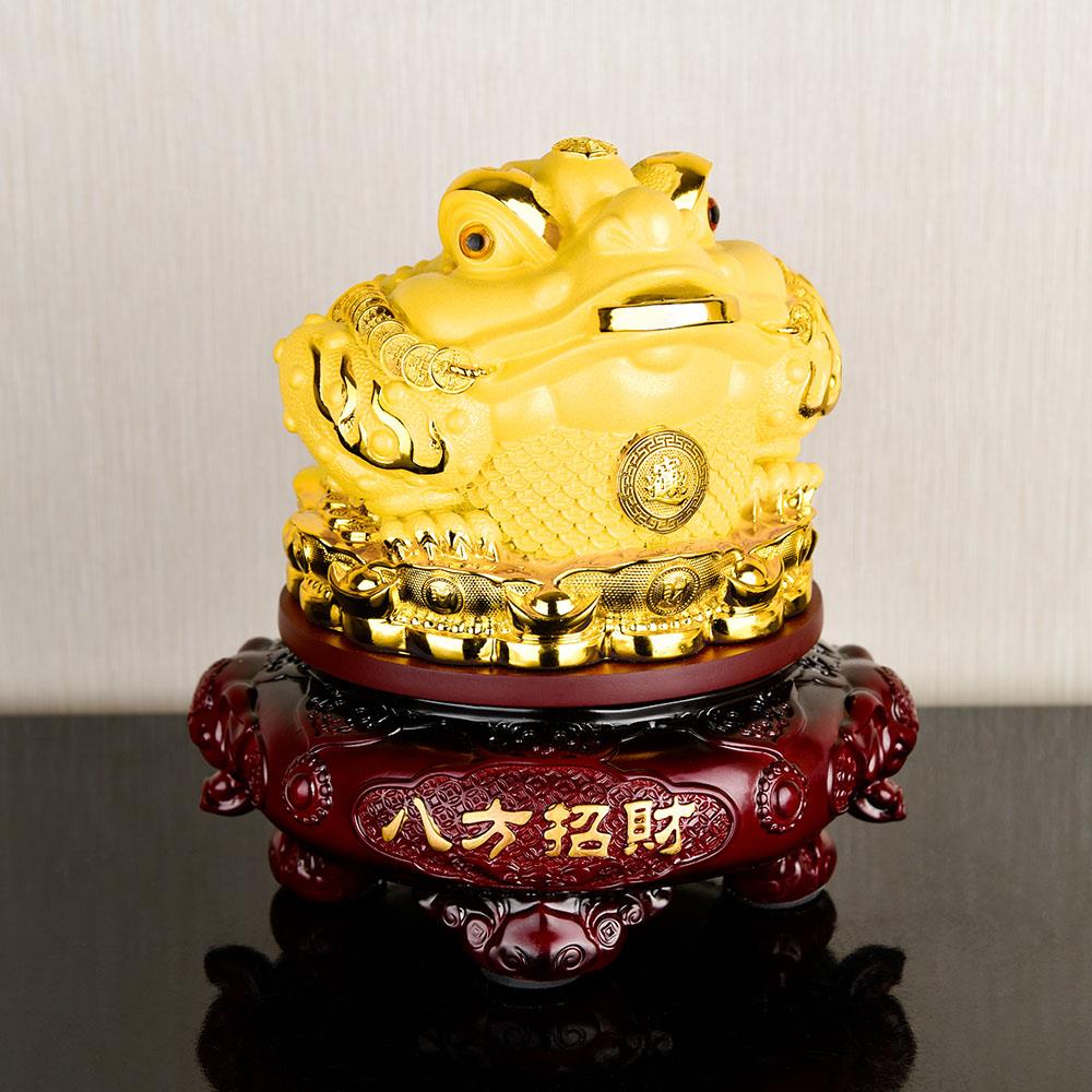 八方招財金蟾擺鎮－【招財、守庫、旺家運】