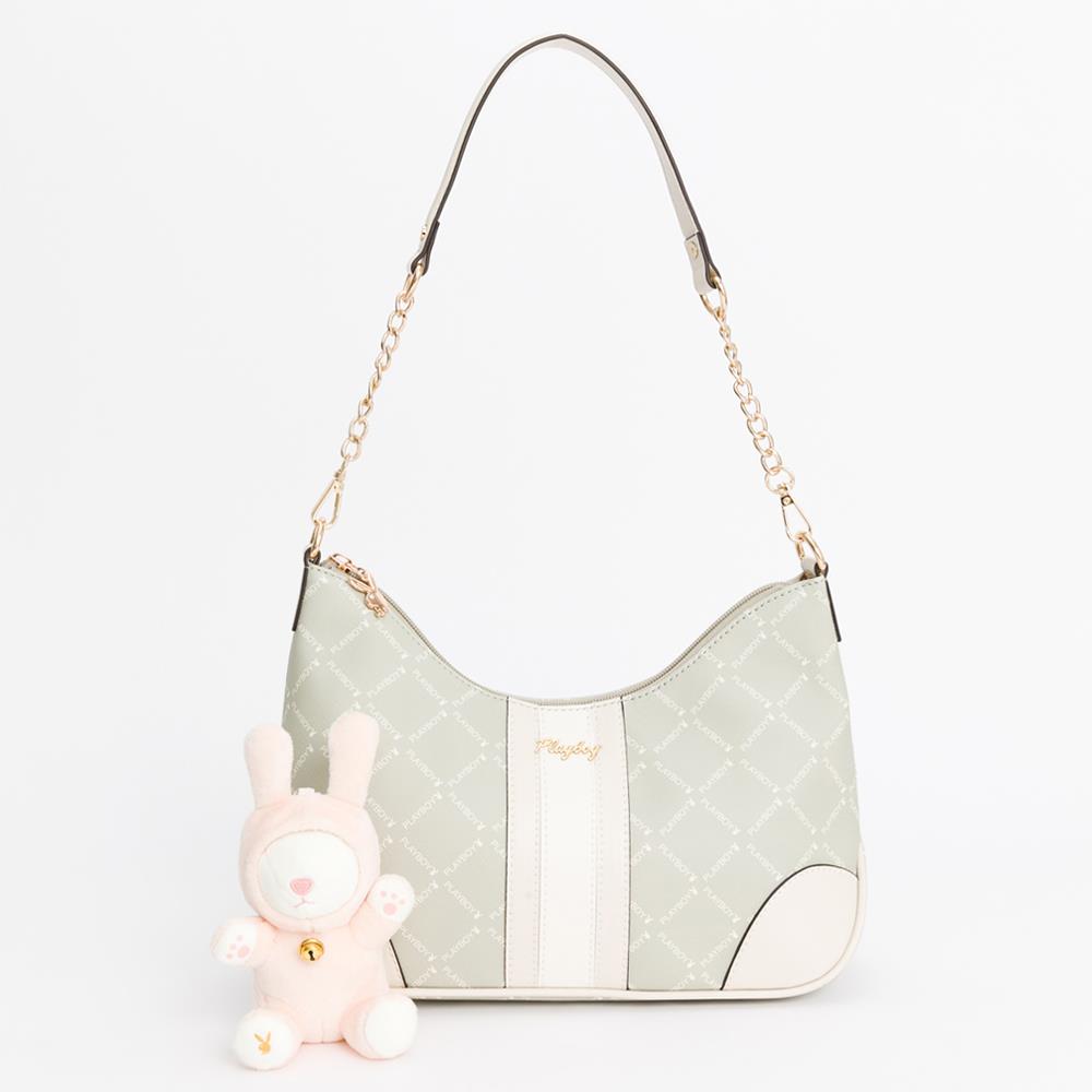 PLAYBOY  Hobo包 Lucky Bunny系列 - 綠色(541-0204-40-7)