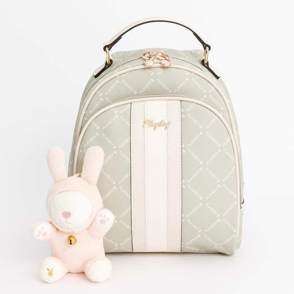 PLAYBOY 小後背包 Lucky Bunny系列 - 綠色(541-0208-40-8)