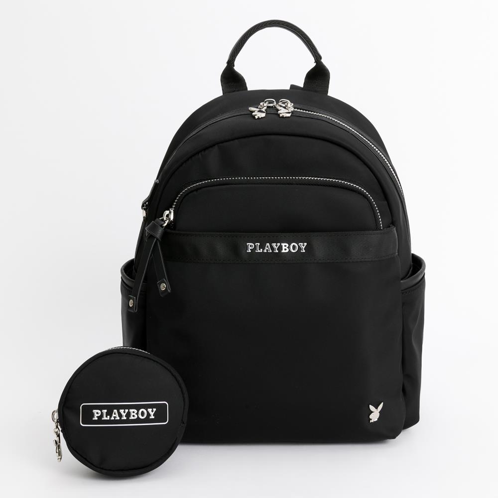 PLAYBOY  小後背包 Futura系列 - 黑色(541-1207-09-8)