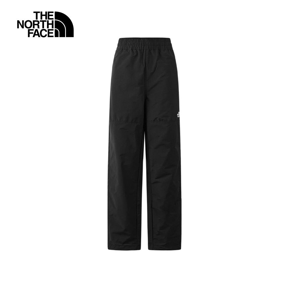 The North Face北面女款黑色防風防潑水舒適彈力褲腳休閒束口褲｜83TBJK3