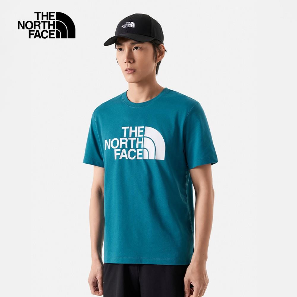 The north face deals blue t shirt