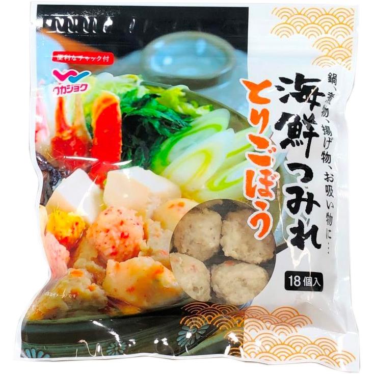 【冷凍店取-若女食品】牛蒡海鮮丸子(252gx1)