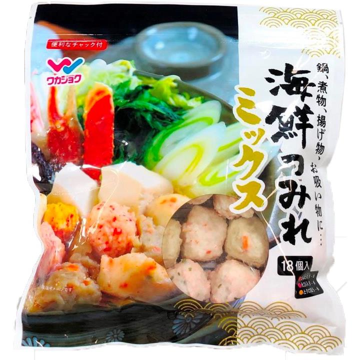 【冷凍店取-若女食品】綜合海鮮丸子(252gx1)