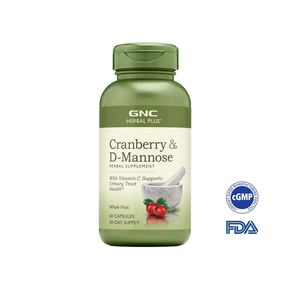 健安喜 Herbal Plus®蔓越莓｜GNC Herbal Plus® Cranberry & D-Mannose