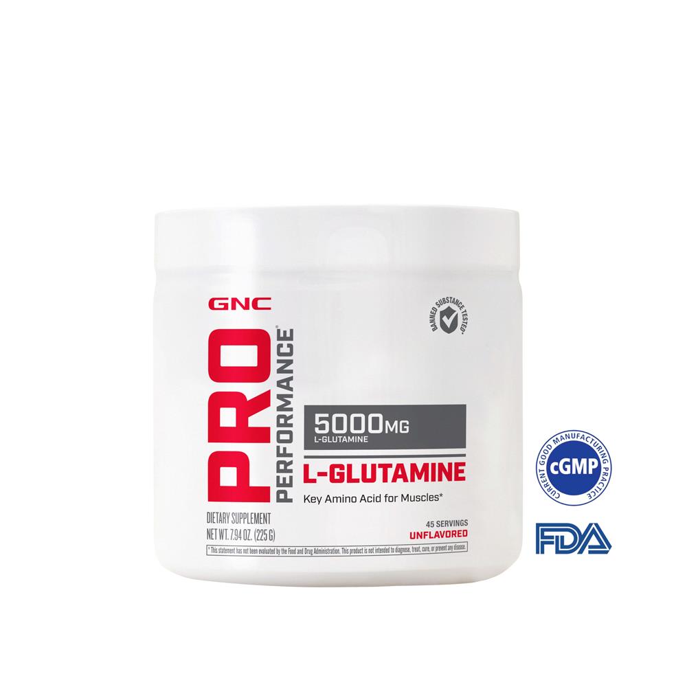 麩醯胺酸粉(原味) ｜GNC PRO PERFORMANCE® L-Glutamine 5000mg - Unflavored