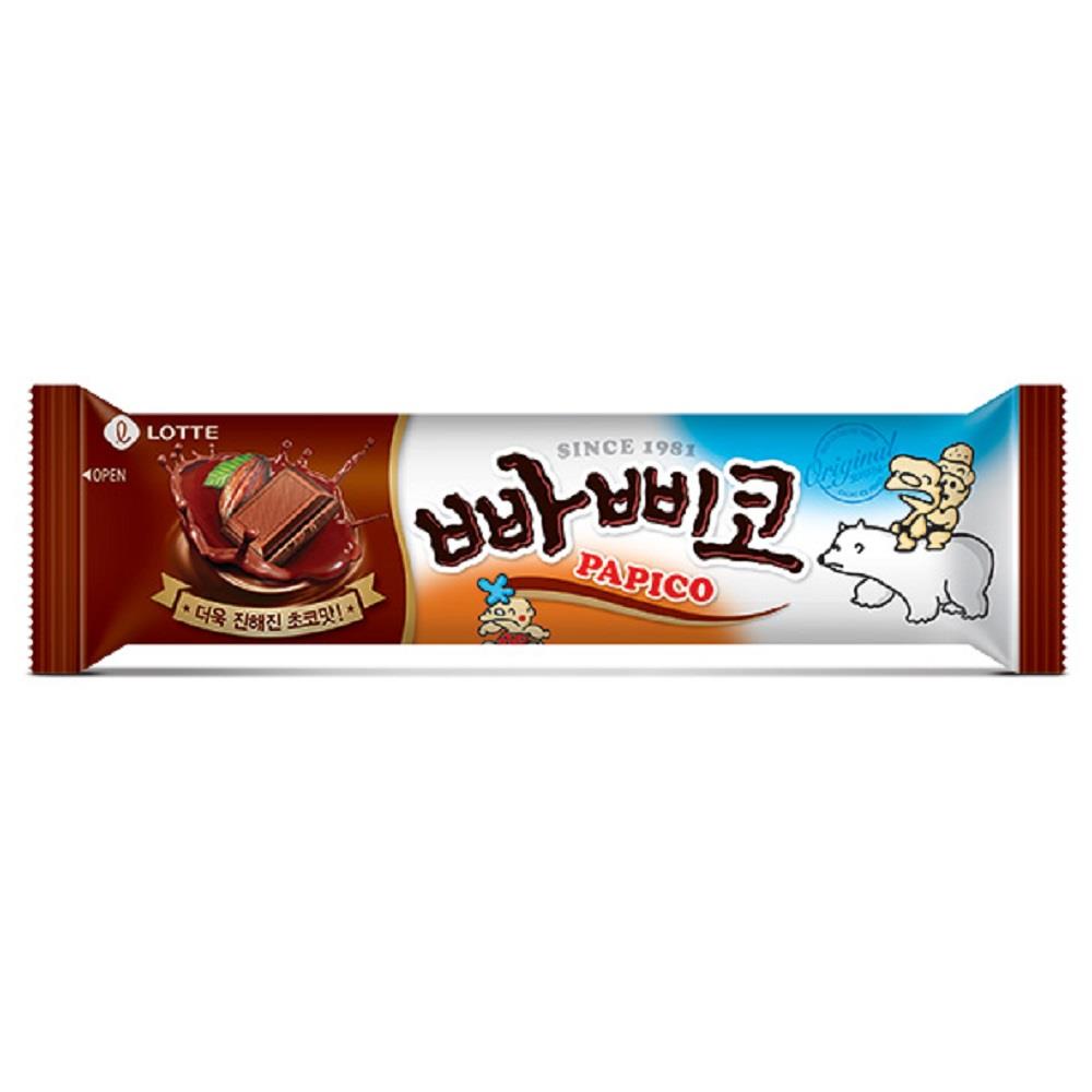【冷凍店取-ＬＯＴＴＥ】巴比克巧克力冰棒(１３６ｇ／個)