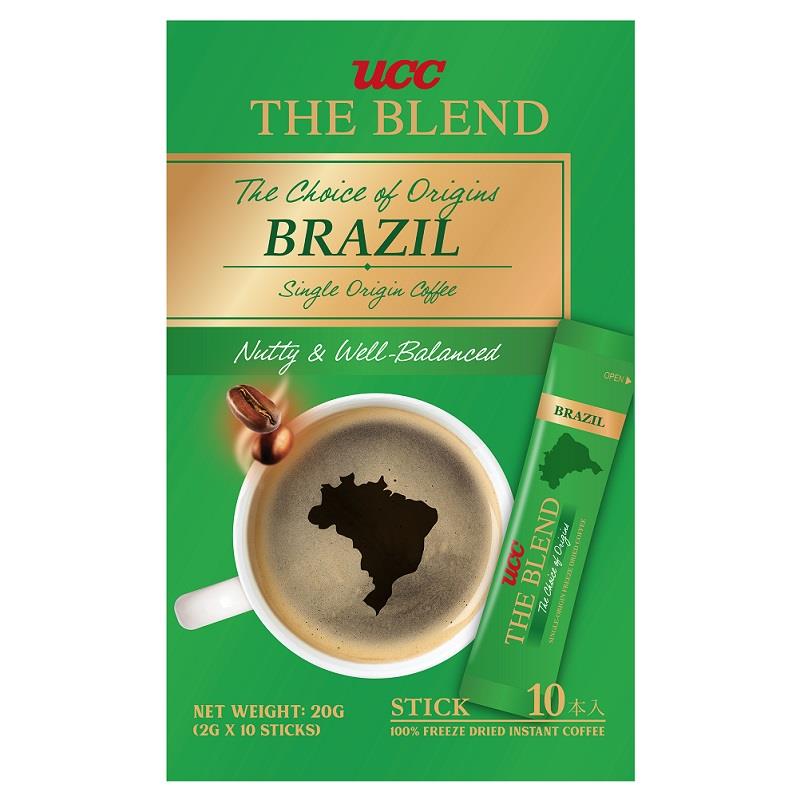 【UCC】巴西單品即溶咖啡(2G*10/盒)