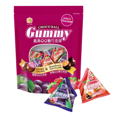 【美式賣場】義美QQ糖巧克力球(851gx1包)