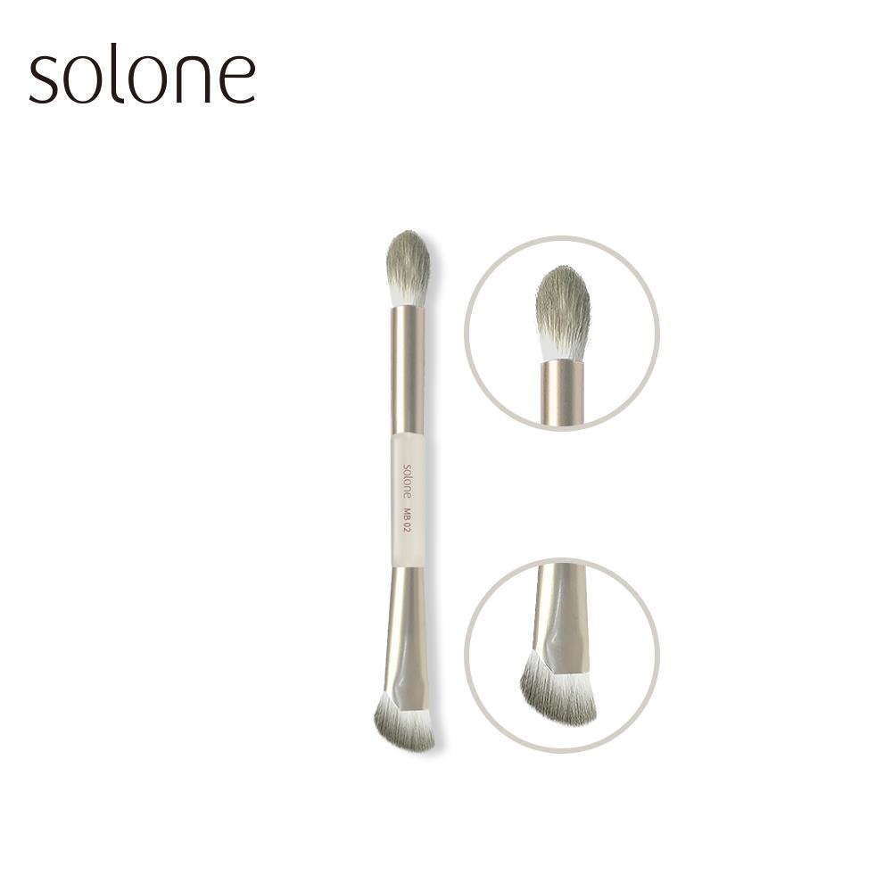 Solone Multifunction Mini Makeup Sickle Blending Brush/ MB02
