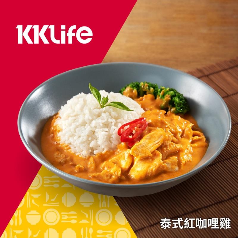 【冷凍店取-KKLife】泰式紅咖哩雞(250g/包（固形量102.5g）)