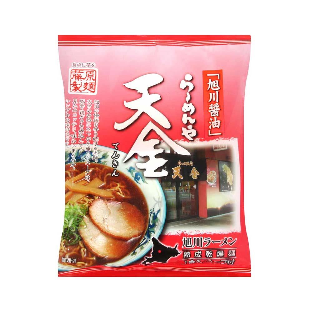 藤原拉麵家天金旭川醬油味126g