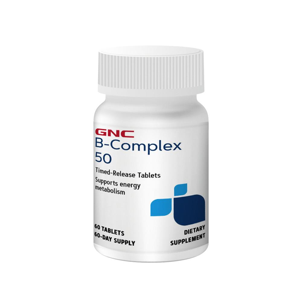 健安喜維生素B群50 (商品效期 2026/3/7)｜GNC B-Complex 50MG