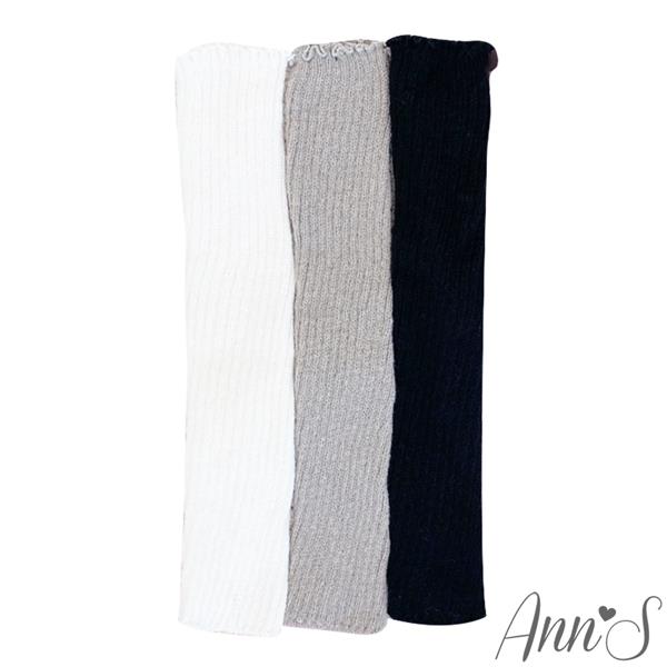 Ann’S 日系加長針織小腿堆堆襪套-3色