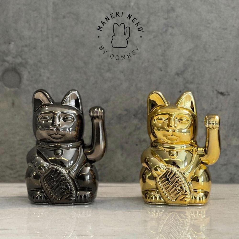 【限定金款】幸運繽紛招財貓（共2色）｜德國 Donkey Lucky Cat