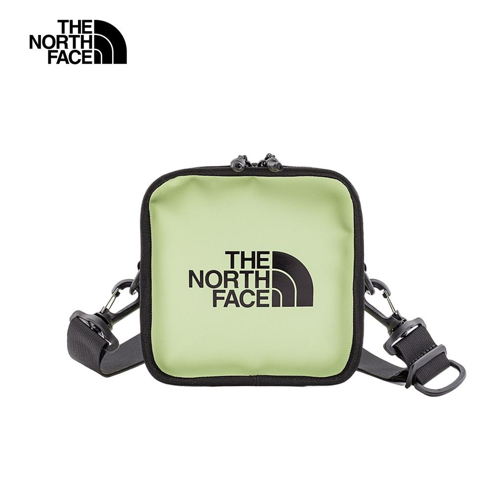 The North Face北面男女款綠色品牌LOGO休閒單肩包｜3VWSRLI