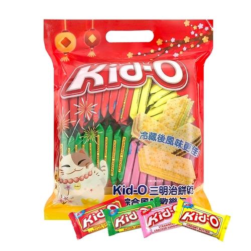 【Kid-O】Kid-O三明治餅乾綜合風味歡(612gx1/包)