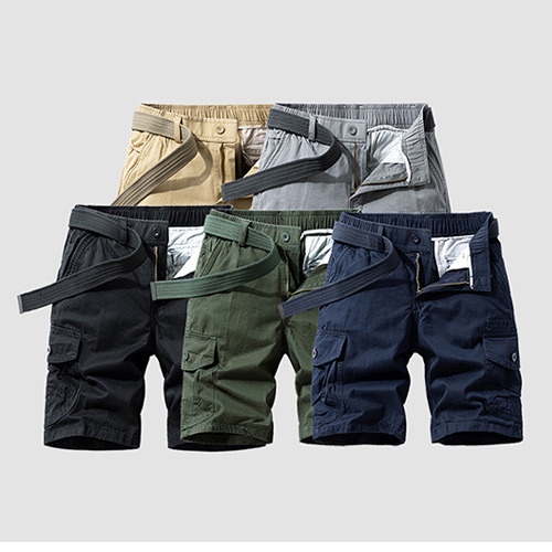 短褲 休閒卡其五分褲 舒適 簡約 美式 美潮 潮流 合身 基本款 加大尺碼 台灣出貨【NZ1DK28901】