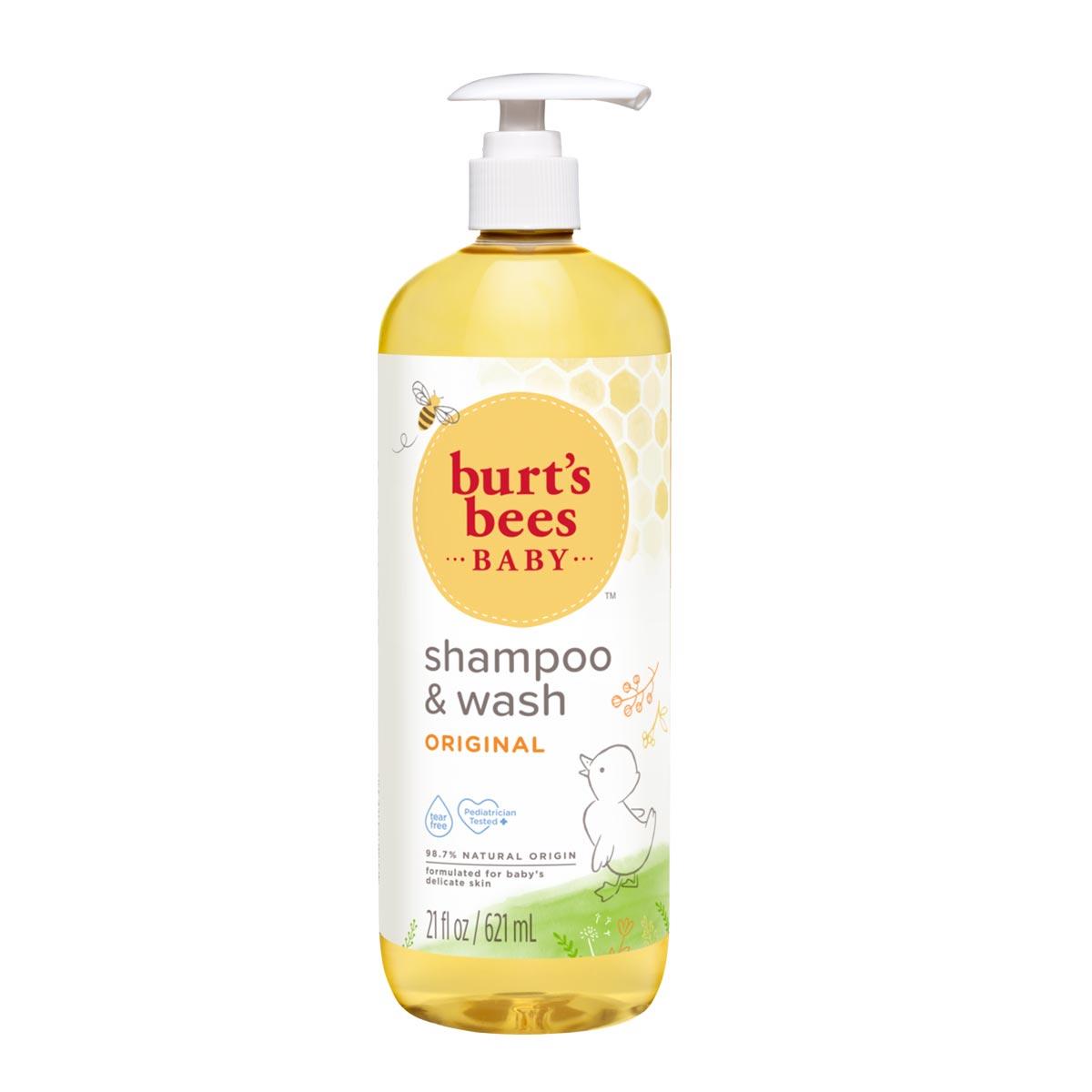 85折｜Burt’s Bees 寶貝嬰兒洗髮沐浴露(家庭號)621ml【媽寶滿$2000再折$200】