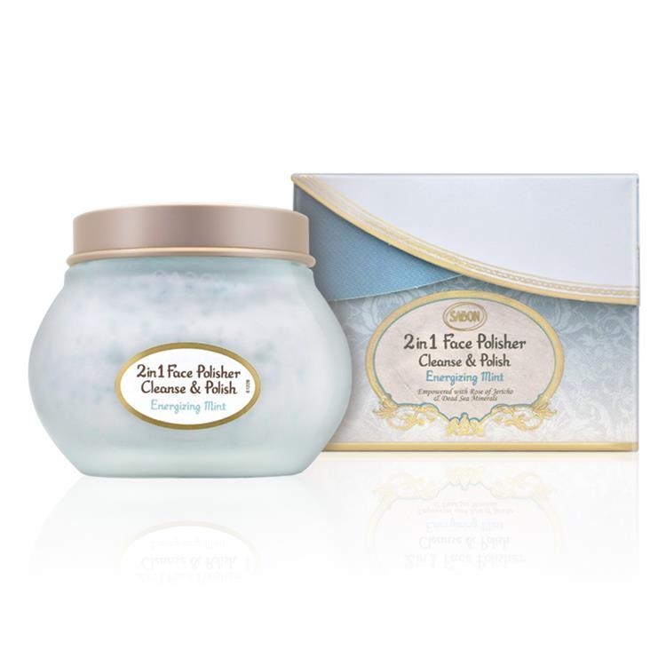 【SABON】二合一臉部純淨磨砂膏-薄荷 200ml