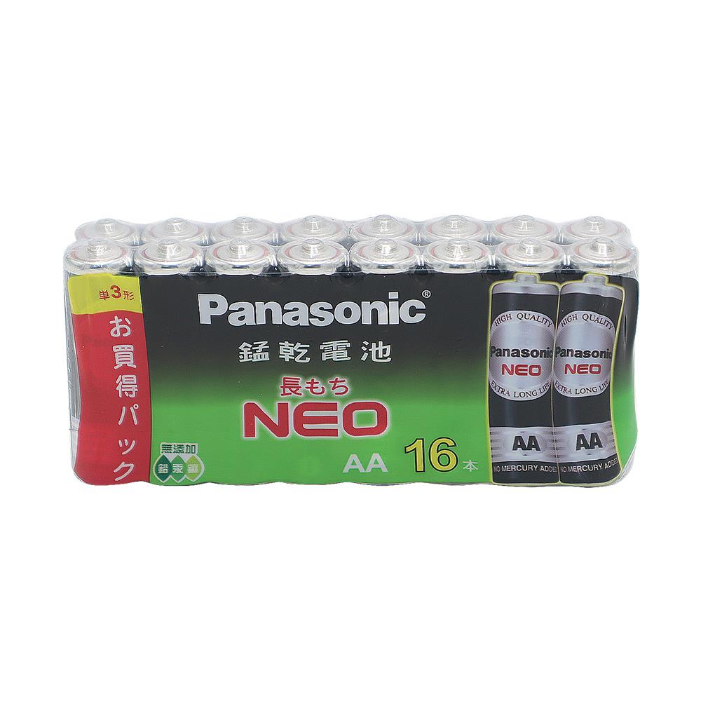 Panasonic 國際牌錳乾3號電池 (16入)