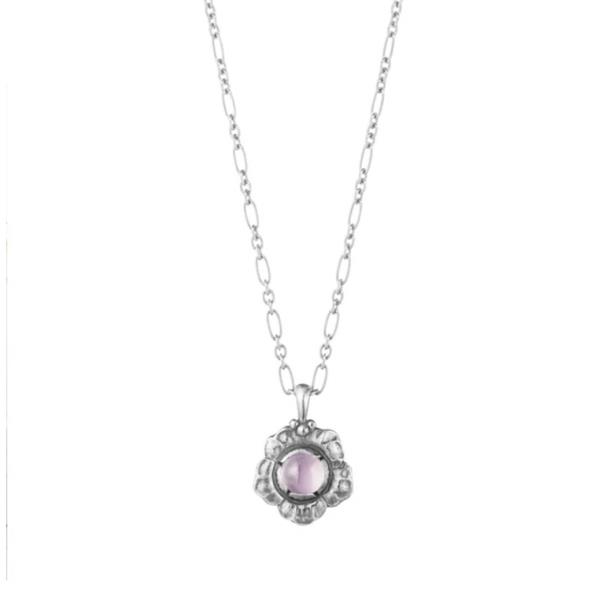 *【Georg Jensen 喬治傑生】2002 HERITAGE 年度項鍊 紫丁香石英(20001146)