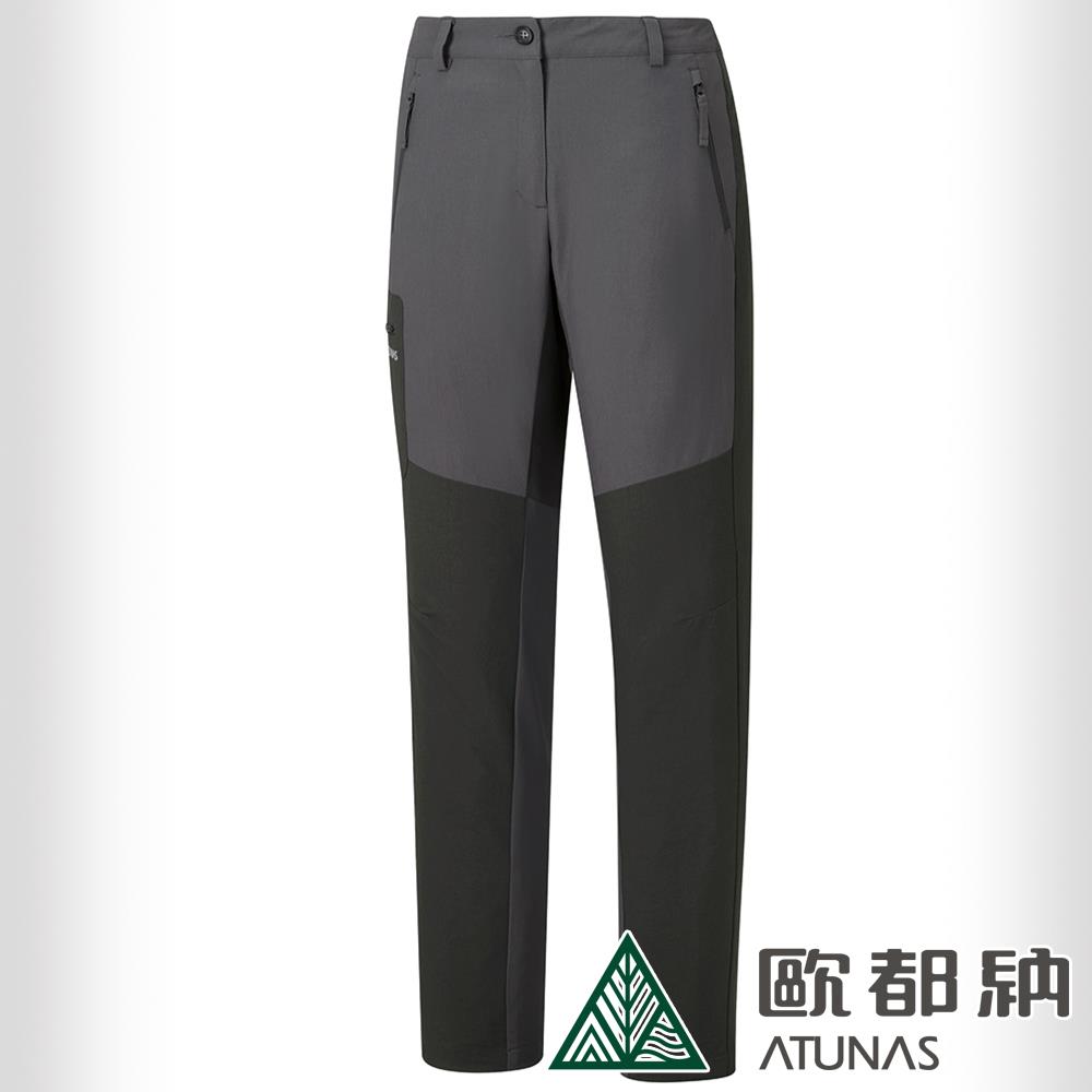 女款CORDURA耐磨長褲(A1PAFF02W黑/碳黑/登山機能褲/休閒長褲/抗UV/彈性/防潑水)