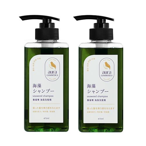 【AURA歐菈】海藻洗髮精475MLx2入組(胺基酸、無矽靈)