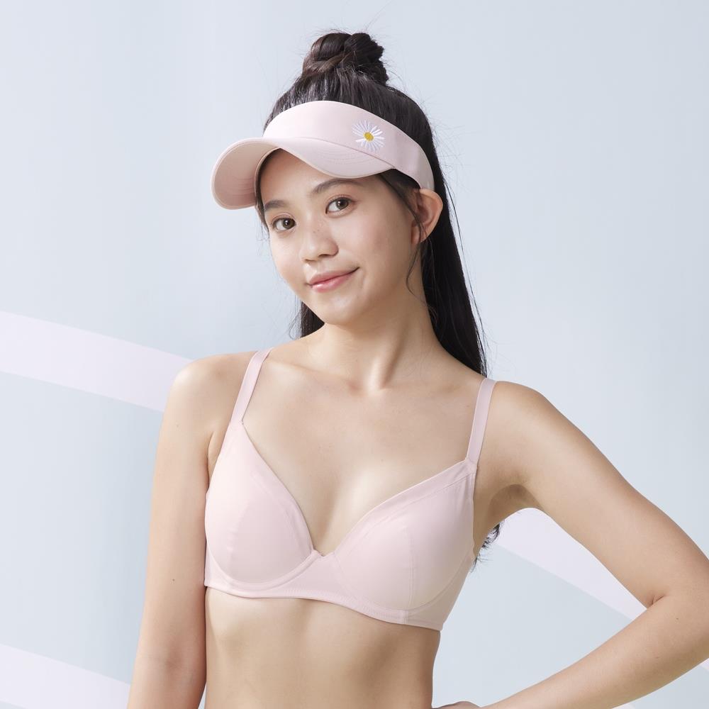 嬪婷-校園運動系列-涼爽抑菌 B-E罩杯內衣(亮麗粉) BB3666LP