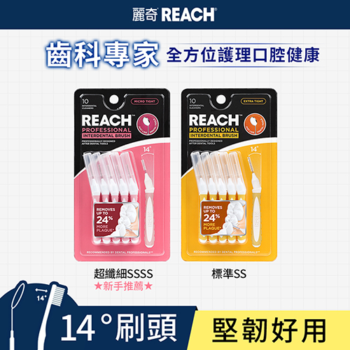 麗奇 齒科專家牙間刷10支入(SS/SSSS)
