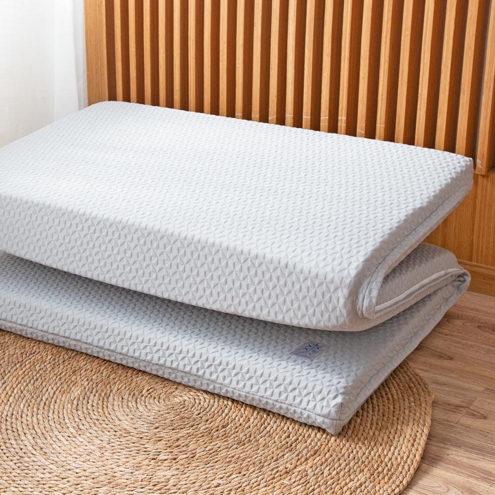 爽涼冷感8cm釋壓床墊 / 單人3X6.2尺 / 透氣床墊 / 涼感紗床墊套