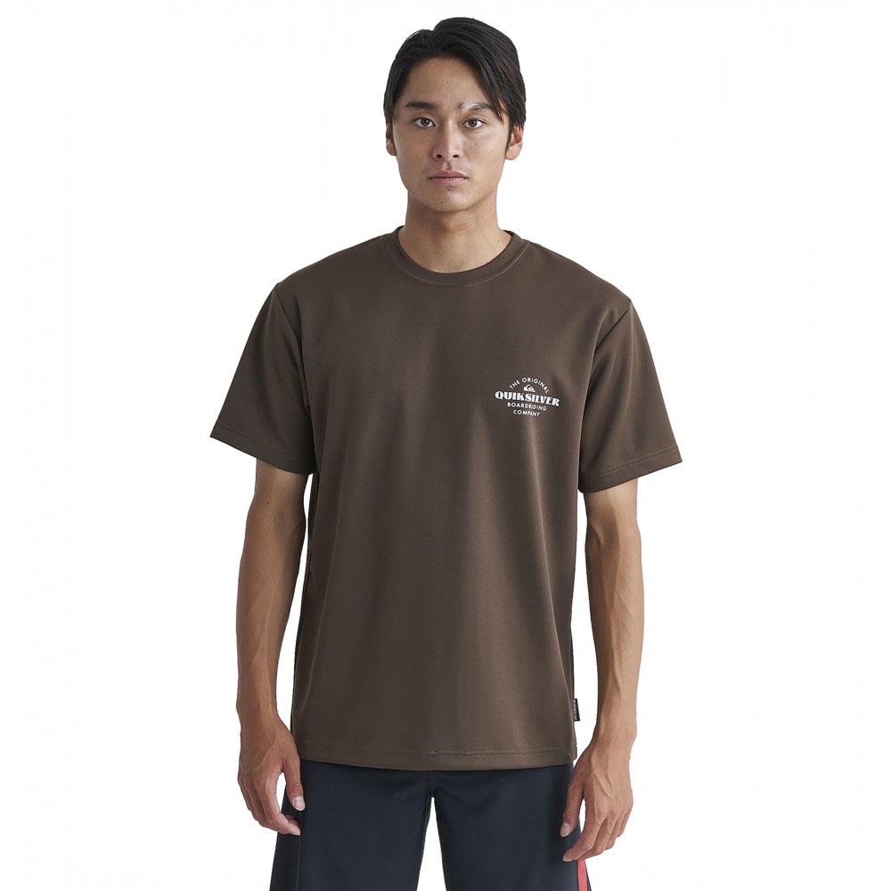 【QUIKSILVER】TRADE SMITH SS 防磨T恤 咖啡色(QLY241003)