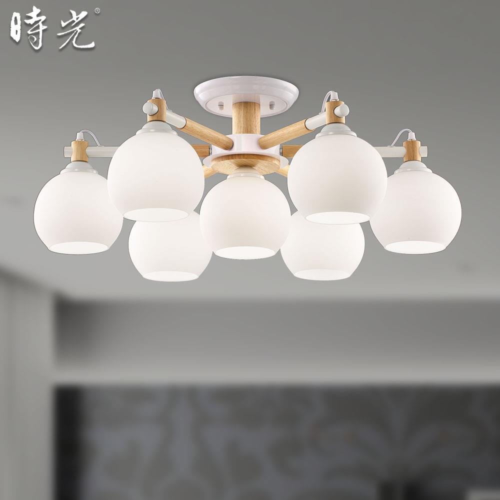 北歐風半吸頂六燈 YP80-873-6