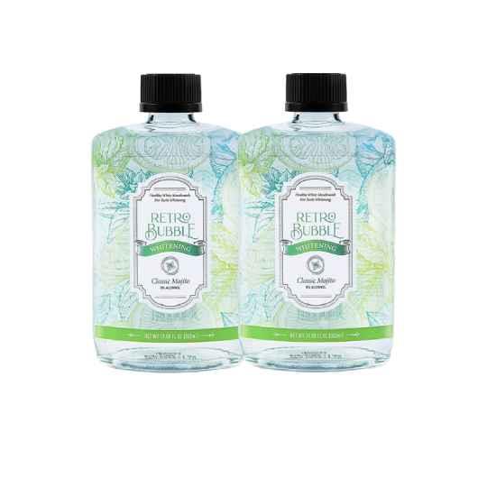 【RETRO BUBBLE】乳鐵亮白草本漱口水350ml x2