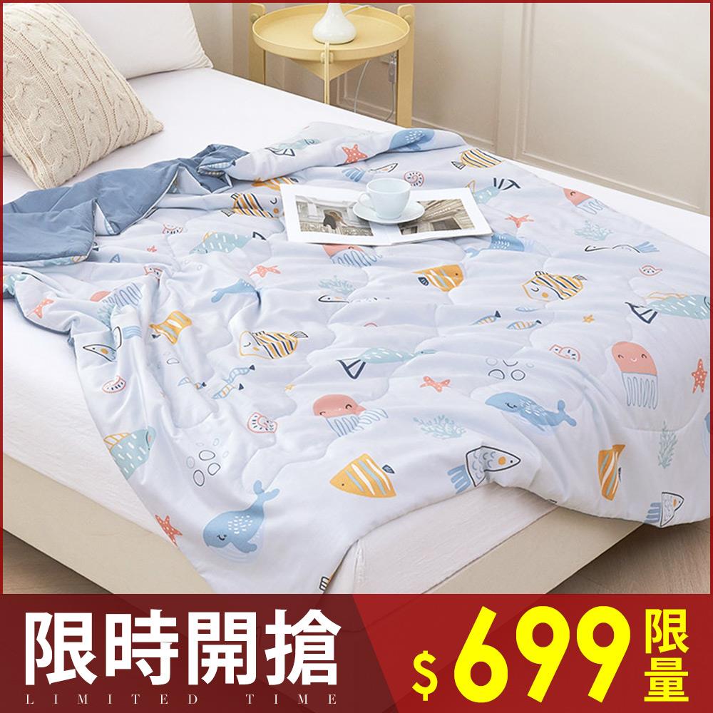 【6/17 12:00開搶】萊賽爾涼感冰芯被(150x180cm) / 多款任選 / DON