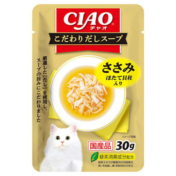 【INABA寵物食品】極致餐包(雞肉 干貝)(30g)