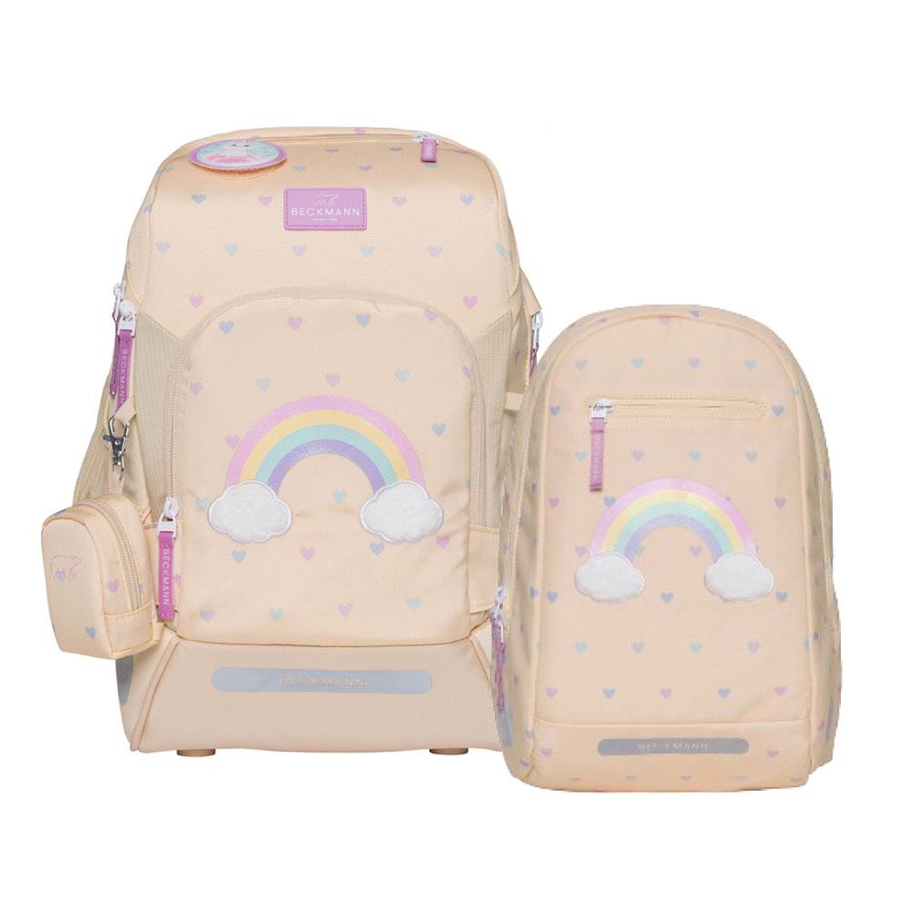 AIR FLX 擴充護脊書包20~25L+Gym 12L輕便後背包 - 奶油彩虹
