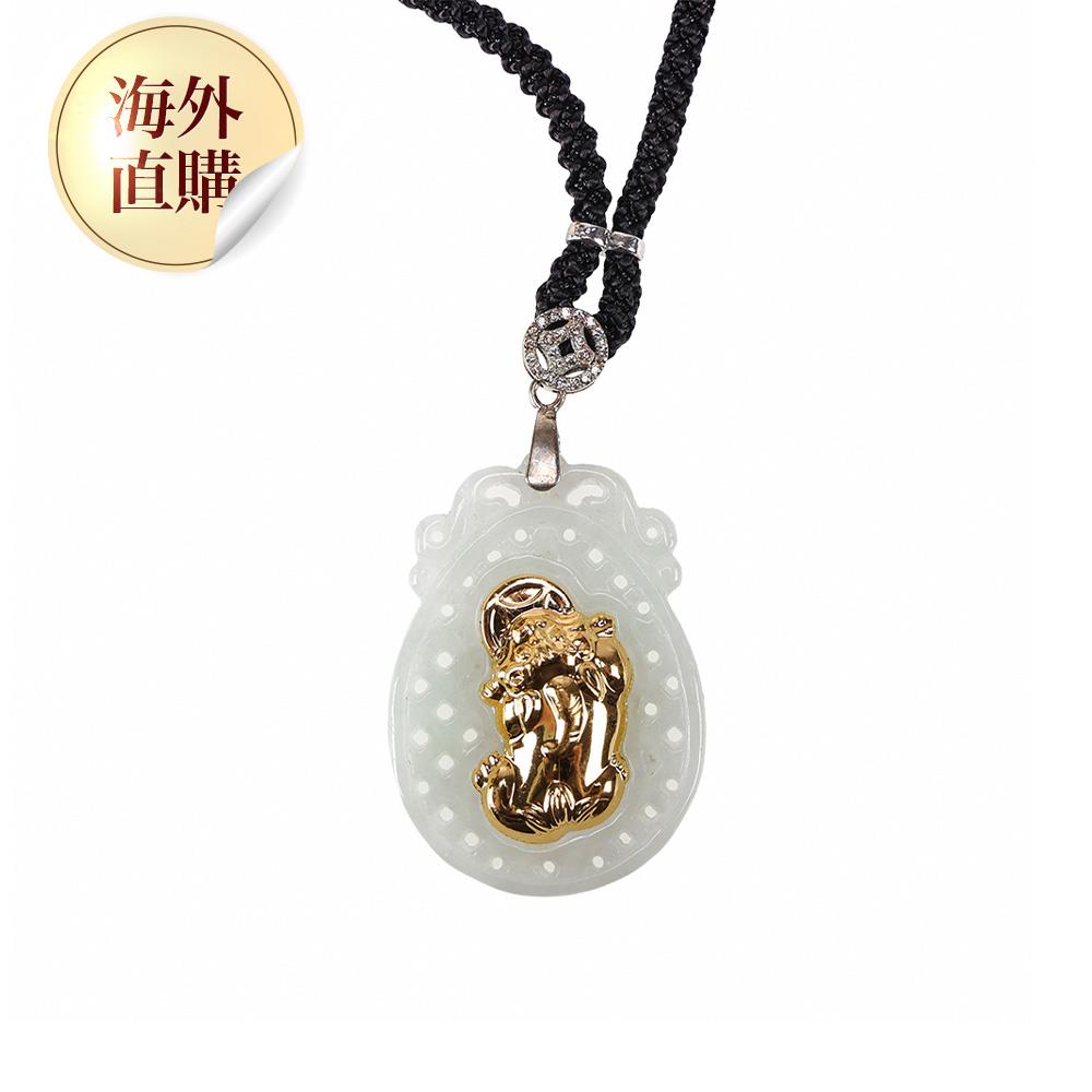 金滿玉足貔貅招財墜飾（限海外直購）Necklace