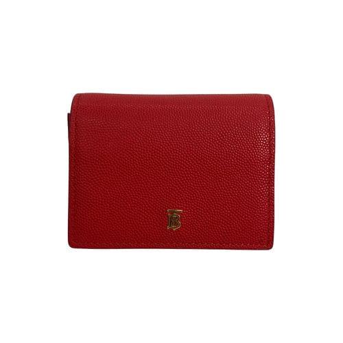 【微風南山店】BURBERRY/對折錢包//