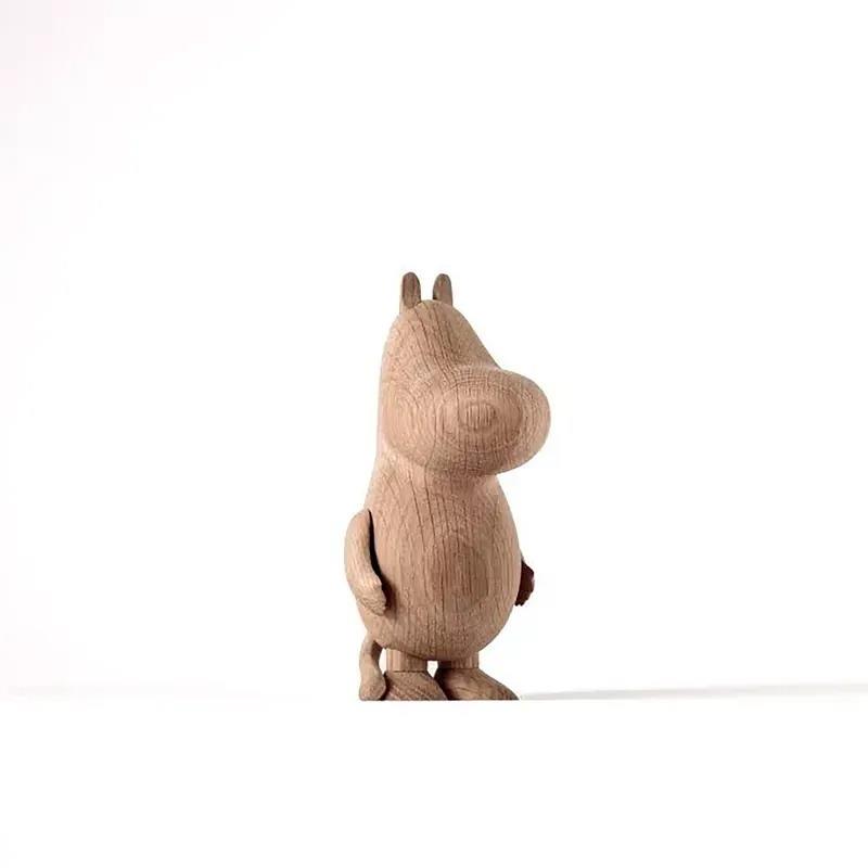 【丹麥 Boyhood】嚕嚕米造型橡木擺飾(2尺寸)-廠商直送