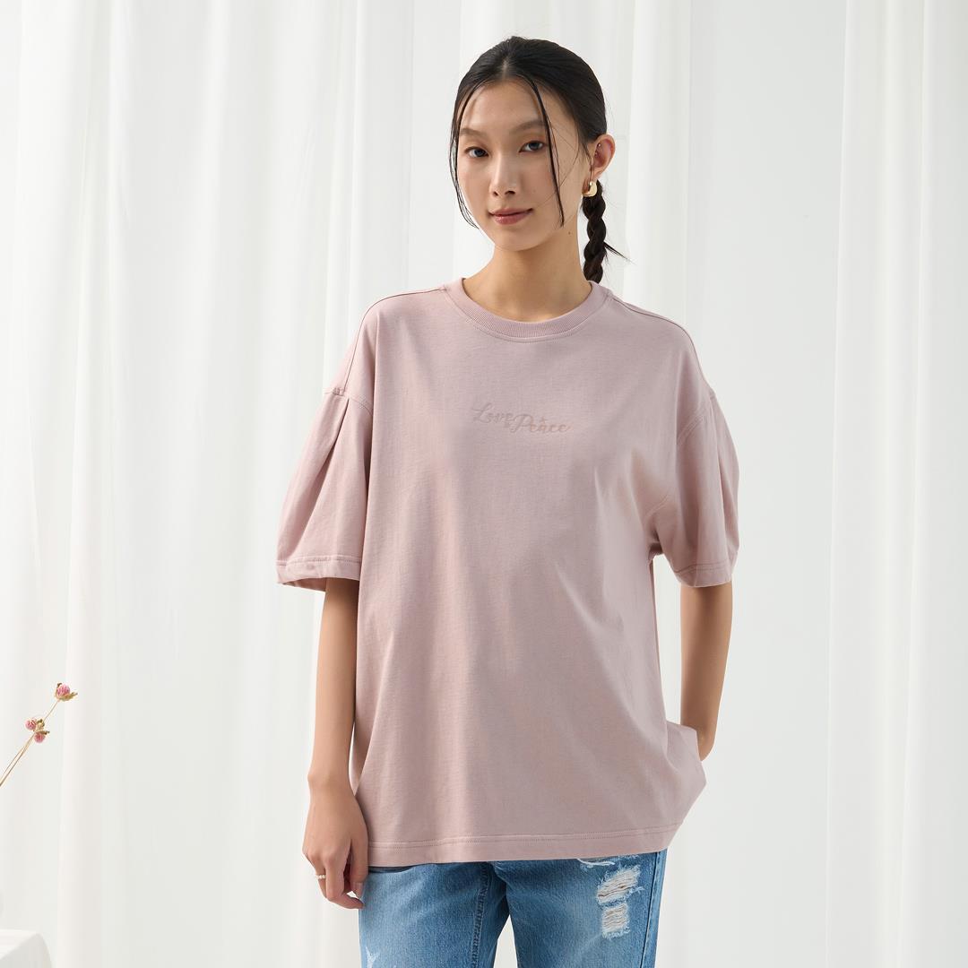 唯美夢幻緞帶蝴蝶結TEE(粉色)-女