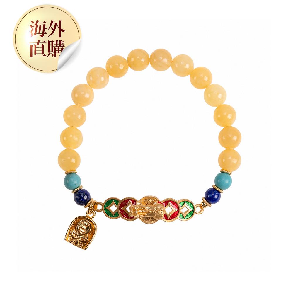 日進斗金貔貅黃玉手鍊（限海外直購）Bracelet
