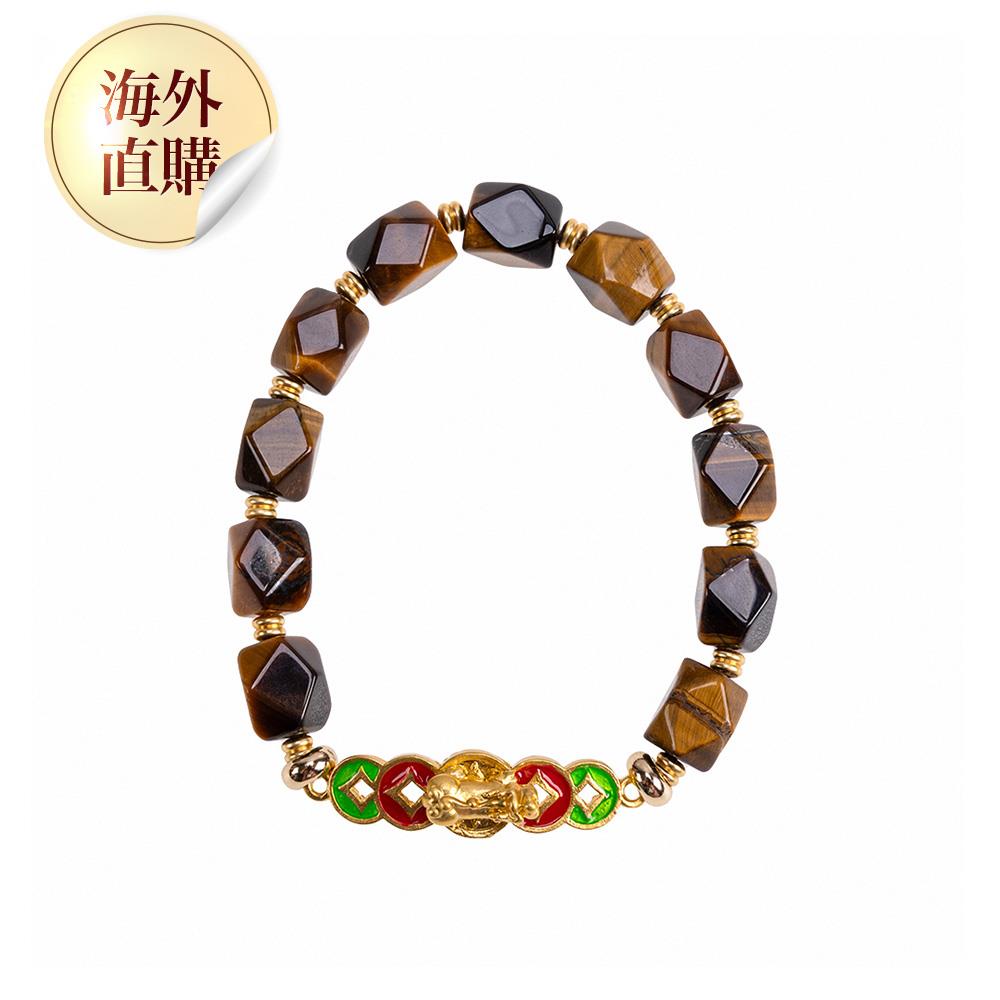金運豐收貔貅黃虎眼手鍊（限海外直購）Bracelet