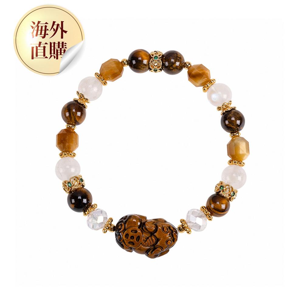 金鑽貔貅黃虎眼手鍊（限海外直購）Bracelet