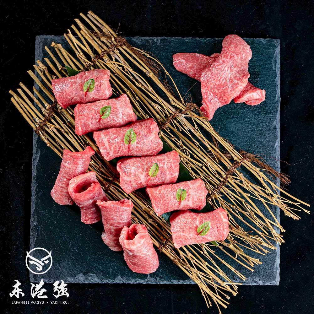 【東港強】日本A5和牛-腿肉燒肉片-100g