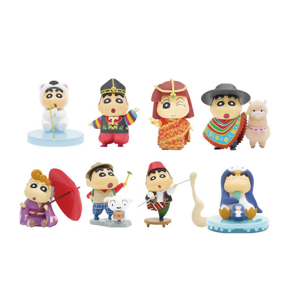 52TOYS 蠟筆小新環遊世界系列盒玩(單入款式隨機)