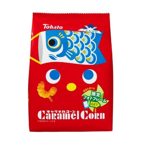 【東鳩】焦糖風味玉米點心-日本兒童限定(70g*1/包)